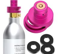 Euakee Adaptateur rapide Split CO2, adaptateur à connexion rapide pour machine à eau gazeuse soda, connexion du cylindre de CO2 d'origine avec TR21-4, compatible avec la machine à soda T/A/D