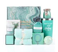 Euakee Coffret Cadeau Pour Femme - Bleu, Idée Cadeau pour Fête des Mères, Anniversaire, Noël ou Saint Valentin, Inclus Tasses
