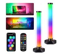 Euakee Lampe LED TV, Gaming Smart LED Lampe, RGB avec Effets D'éclairage Multiples, Light Bars avec Modes Scène et Modes Musique, Déco pour Jeu, Photos, PC, Télévision, Pièce (32CM)