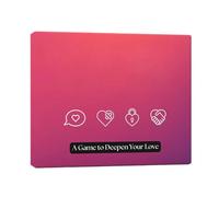 EUBEISAQI Cartes Conversation pour Les Couples,Connexion | Jeu De Questions pour Les Couples | pour Lui Son Rendez-Vous Amoureux La Saint-Valentin Lune de Miel Relation à Distance
