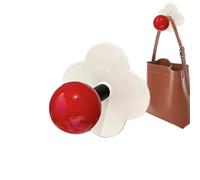 EUBEISAQI Crochets sans perçage en forme de fleur pour salle de bain | Porte-clés coloré, organiseur de clés robuste pour parapluie, serviettes, chapeaux
