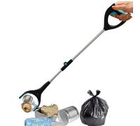 EUBEISAQI Grabber Attrape Objets, Pince Ramassage avec Lumière et Pliable, Bâton Attrape Objets Léger pour Personnes Âgées Mobilité Réduite Maison Extérieur Marche