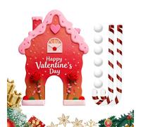 EUBEISAQI Jeu De Golf À La Canne en Sucre d'orge | Jouet De Noël Portable Intérieur Et Extérieur - Ensemble Mini Golf Familiel D Intérieur,pour Maison Bureau Fêtes Carnavals et Rassemblements