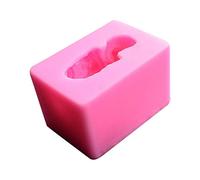 EUBEISAQI Moule en Forme Moto Moule Flexible antiadhésif pour pouding à la gelée gâteau au Chocolat