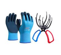 EUBEISAQI Pince à Poisson | Pinces de Contrôle Antidérapantes en Métal | Pinces à Poisson Multifonctionnelles - Accessoire De Pêche pour Eau Salée Eau Douce Glace Bateau Kayak