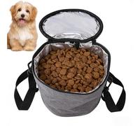 EUBEISAQI Poche à - avec poignée, Pliable et imperméable - Poches à pour Éducation Canine,pour Chiot, Races Moyennes et Grandes, Promenade, Camping, randonnée