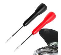 EUBEISAQI Sonde de compteur - 1 mm en acier inoxydable pour piercing - Sondes de test automobile, pointes de test pour multimètres, fiche banane, testeur de voiture