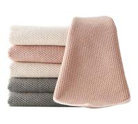 EubooTree Barista Lot de 6 Serviettes de Nettoyage en Microfibre Extra épaisses pour Machine à café, Baguette à Vapeur, comptoir, mousseur à Lait, 30,5 x 30,5 cm