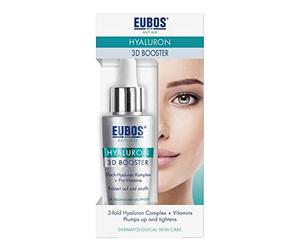 Eubos Booster anti-âge à l'acide hyaluronique 3D - 30 ml - Gel aqua pour soin intensif contre les rides - Tolérance cutanée testée dermatologiquement