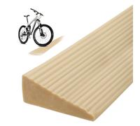 EUBSWA Braun-100cm Rampe de seuil marron 1,6 x 5,5 x 100 cm Caoutchouc antidérapant PVC Capacité de charge 400 kg