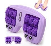 EUBSWA Rouleau de massage des pieds - Appareil de massage portable avec style, facile à utiliser pour l'épine calcanéenne, fasciite plantaire, idéal pour la maison, le bureau et les voyages, les