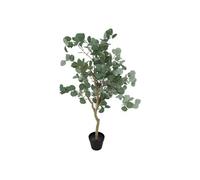 - Eucalyptus artificiel avec pot plastique - H. 127 cm - Vert
