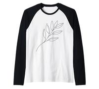 Eucalyptus Dessin au Trait Botaniste Manche Raglan