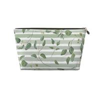 Eucalyptus Dollar Argent Vert, Trousse de Maquillage Trousse à cosmétiques Trousse de Toilette de Voyage Portable Pochette de Toilette