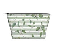Eucalyptus Dollar Argent Vert, Trousse de Toilette Trousse de Maquillage Sac à cosmétiques Trousse de Toilette de Voyage Portable