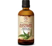 Eucalyptus Essential Oil 100ml-Pure Natural Australian Eucalyptus Radiata Oil-Best For Aroma Diffuser-Humidifier-Burner-Sauna-Aromatherapy-Yoga