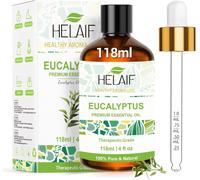 Eucalyptus Essential Oil 118ml-100% Pure & Natural,For Aromatherapy,Home Cleaning & Diy Creations