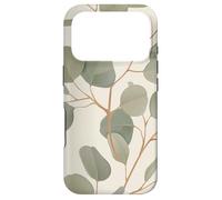 Eucalyptus Leaves Green Plant Florals Botany Foliage Coque pour iPhone 17 Pro
