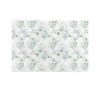 Eucalyptus succulente à Feuilles Rondes, Feuillage Floral Vert Aquarelle, Puzzle de 1000 pièces en Bois, Jeu Familial, décoration Murale pour Adultes et Adolescents