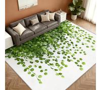 Eucalyptus Tree Tapis 180x240cm, Vine Leaf Tapis for Living Room