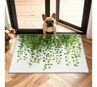 Eucalyptus Tree Tapis 60x90cm, Vine Leaf Tapis for Bedroom