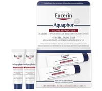 Eucerin Aquaphor Baume Réparateur, Crème Corps pour Peaux Sèches, 2x10 ml