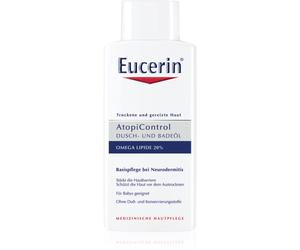 Eucerin AtopiControl huile bain et douche pour peaux sèches avec démangeaisons 400 ml