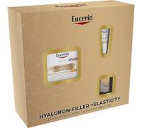 Eucerin Coffret Cadeau Hyaluron-Filler + Élasticité Jour IP30 3 Produits