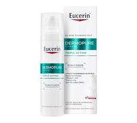 Eucerin DermoPure Clinical Sérum Visage Triple Action 40 ml, Sérum Visage Acné, Imperfections et points noirs, Sérum Visage au thiamidol et à l'acide salicylique pour les peaux grasses et acné