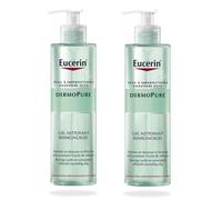 Eucerin DermoPure Gel Nettoyant Lot de 2 x 400 ml