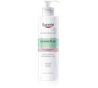 Eucerin DermoPure gel nettoyant exfoliant effet triple pour visage et corps 400 ml
