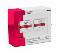 Eucerin Facial Hyaluron-Filler Volume-Lif Peau Sèche Poitrine 50ml+Night Poitrine Coffret 2 Piéces