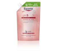 Eucerin Gel Douche et Huile PH5 pour Sec Peau Sensible 400ml Eco Recharge