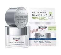 Eucerin Hyaluron-Filler + 3x Effect Soin de Nuit et Son Éco-Recharge