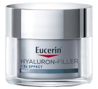 Eucerin Hyaluron-Filler + 3x Effect Soin De Nuit Anti-Âge Toutes Peaux Pot 50ml
