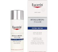 Eucerin Hyaluron-Filler Soin De Jour Extra Riche Anti-Âge Peaux Sèches Et Très Sèches 50ml
