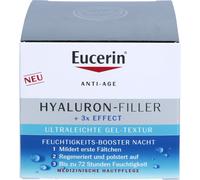 Eucerin Hyaluron-Filler Night Cream + 3x Effect Ultra Light Moisture Booster Night 50 ml