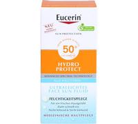 Eucerin Hydro Protect ultraleichtes Face Sun Fluid LSF 50+, 50 ml Crème