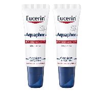 Eucerin Lot de 2 Aquaphor Baume Réparateur Lèvres SOS
