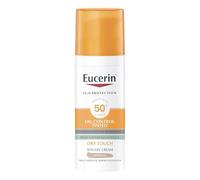 Eucerin Oil Control Tinted getönter Sonnenschutz für fettige und unreine Haut mit LSF 50+, 50 ml Crème