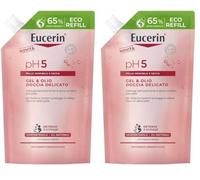 Eucerin pH5 Gel-Huile de Douche Recharge 400ml (Lot de 2)