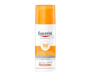 EUCERIN Protection du visage Fluide Solaire Contrôle du Photovieillissement Médium Teinté SPF50+