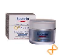 Eucerin Q10 Actif Nuit Crème Visage Anti Ride 50ml Affermissant Peau Sensible