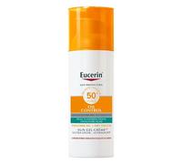 Eucerin Sun Sensitive Protect Gel-Crème Oil Control Toucher Sec IP50+ Peau Grasse 50ml
