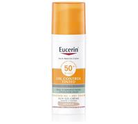 Eucerin Sun Oil Control Gel-Crème Toucher Sec Teinté Medium SPF50+ 50ml Huile 50 ml