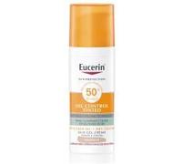 Eucerin Sun Oil Control Gel-Crème Toucher Sec Teinté Medium SPF50+ 50ml Huile 50 ml