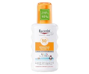 Eucerin Sun Protection Sensitive Spray Crème Solaire Enfant SPF 50+ 200ml