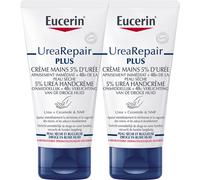 Eucerin UreaRepair PLUS Crème Mains Duo 5% d'Urée 2 x 75ml