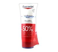 Eucerin Urearepair Plus Crème Pieds Réparatrice 10% Urée Lot De 2 X 100 Ml