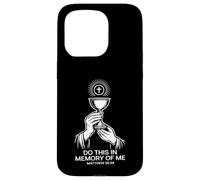 Eucharistie Calice Matthieu 26:28 Communion chrétienne Coque pour iPhone 15 Pro